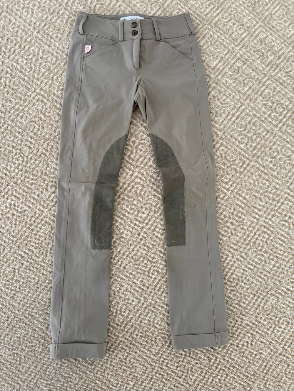 The Tailored Sportsman tan girls jodphurs